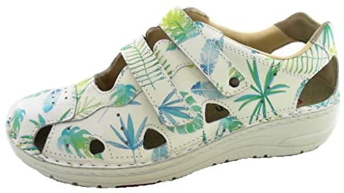 Berkemann Damen Larena Sneaker, Tropical Leaves, 37.5 EU von Berkemann