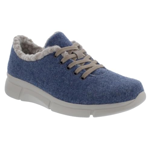 Berkemann Damen Lenja Rcycl Sneaker, stahlblau, 39.5 EU von Berkemann