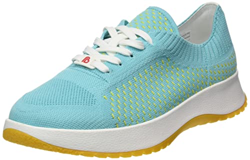 Berkemann Damen Lexi Sneaker, türkis/gelb, 38 EU von Berkemann