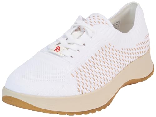 Berkemann Damen Lexi Sneaker, weiß/beige, 39.5 EU von Berkemann