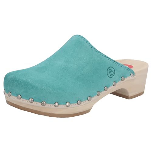 Berkemann Damen Metro-Toeffler Holzschuh, aquamarin, 40 EU Berkemann Damen Metro-Toeffler Holzschuh, aquamarin, 40 EU von Berkemann