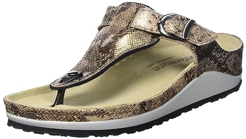 Berkemann Damen Mila Flipflop, braun Python, 36 1/3 EU von Berkemann