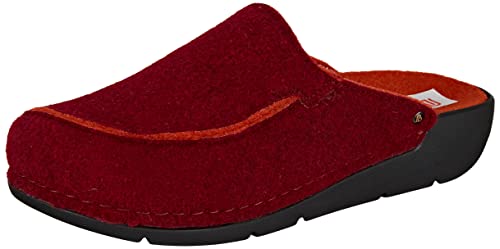 Berkemann Damen Neah Hausschuh, tiefrot/orange, 41.5 EU von Berkemann