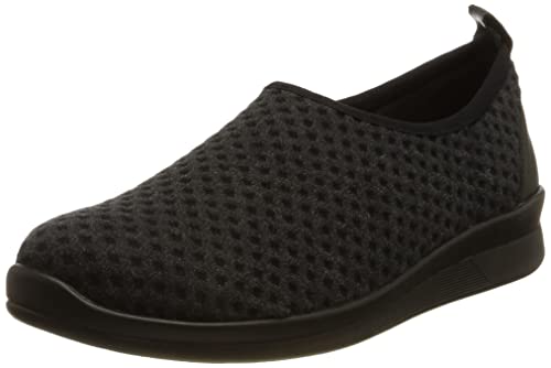 Berkemann Damen Samia Slipper, Graphitgrau/schwarz, 42 2/3 EU von Berkemann