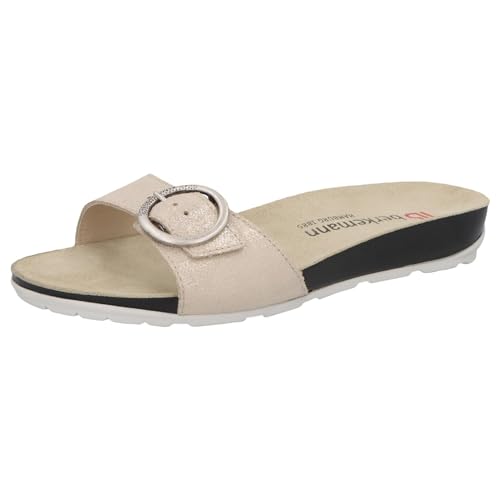 Berkemann Damen Sanne Hausschuh, Gold/metallic, 37.5 EU von Berkemann