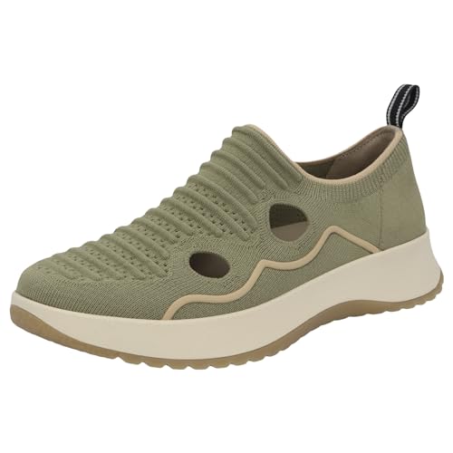 Berkemann Damen Toya Sneaker, grün/beige, 40 EU von Berkemann