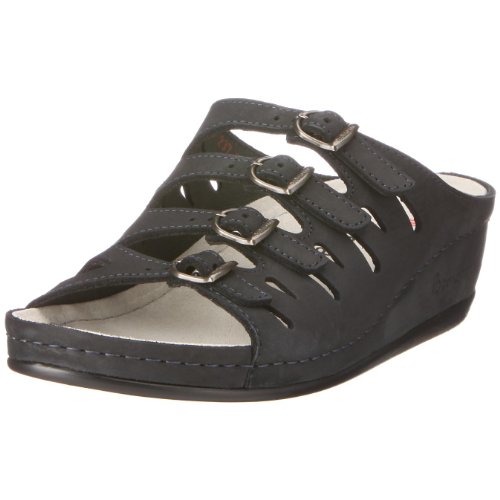 Berkemann Damen Hassel Pantoletten, Blau Dunkelblau, 40 EU von Berkemann