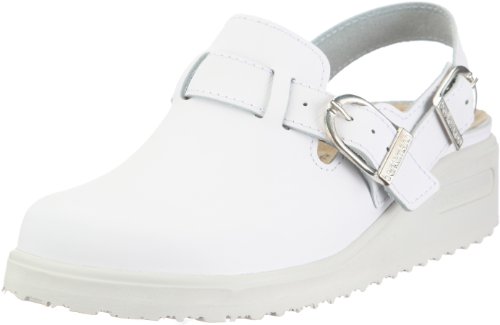 Berkemann Herren Tec-pro Telis Clogs, Weiß, 40 EU von Berkemann