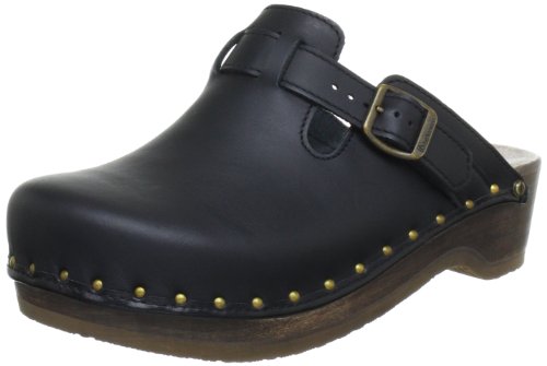 Berkemann Unisex Riemen-Toeffler Clogs, Schwarz (schwarz 900), 42 EU von Berkemann