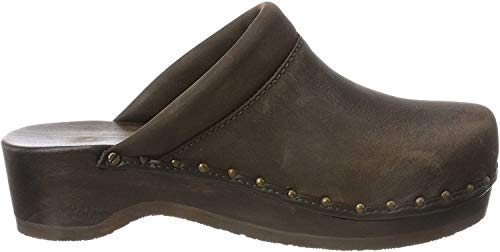 Berkemann Damen Soft-toeffler Clogs, Braun Dunkelbraun, 35.5 EU von Berkemann