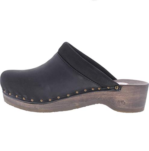 Berkemann Soft-Toeffler Unisex-Erwachsene Clogs, Schwarz (Schwarz), 42 2/3 von Berkemann