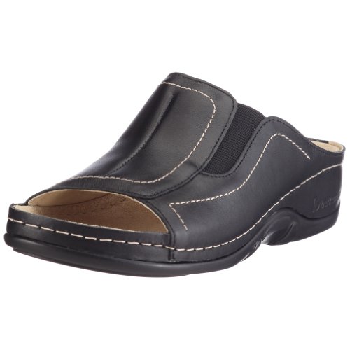 Berkemann Sydney Isabella 01105-926, Damen Clogs & Pantoletten, Schwarz (schwarz 926), EU 42 2/3 (UK 8.5) von Berkemann