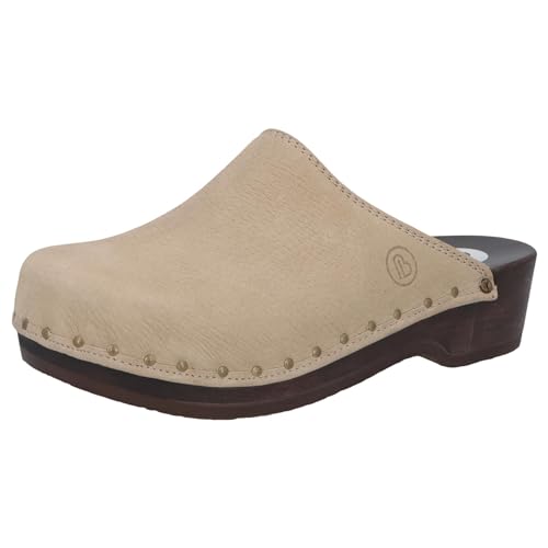Berkemann Unisex Natur-Toeffler Holzschuh, Desert, 45 1/3 EU Berkemann Unisex Natur-Toeffler Holzschuh, Desert, 45 1/3 EU von Berkemann