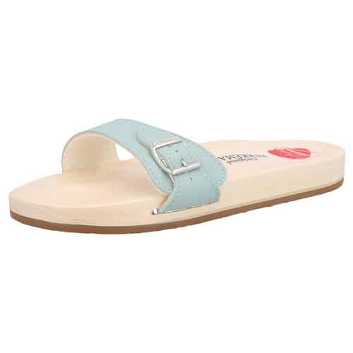 Berkemann Unisex Original Sandale Holzschuh, Pastellblau, 38 EU Berkemann Unisex Original Sandale Holzschuh, Pastellblau, 38 EU von Berkemann