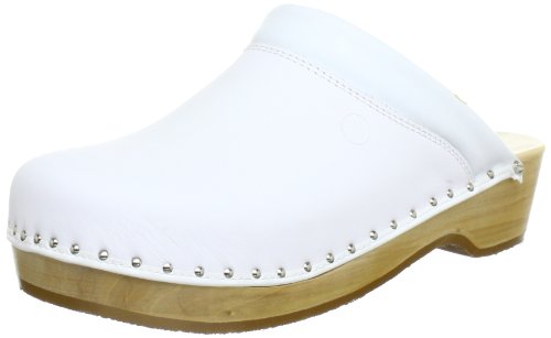 Berkemann Unisex Soft-Toeffler Clogs, Weiß (weiß 100), 44.5 EU von Berkemann