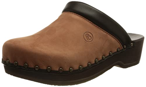 Berkemann Unisex Soft-Toeffler Holzschuh, rehbraun, 38 2/3 EU von Berkemann