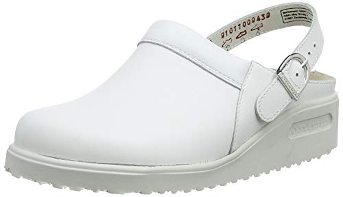 Berkemann Unisex Tec-Pro Tirdu Clogs, Weiß (weiß 100), 45 1/3 EU von Berkemann