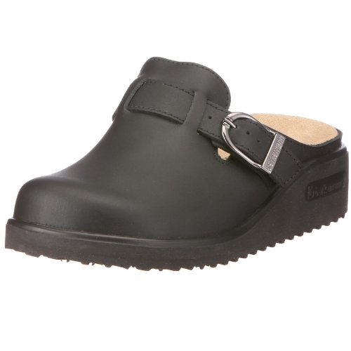 Berkemann Unisex Tec-pro Toivo Clogs, Schwarz Schwarz 900, 38 EU von Berkemann
