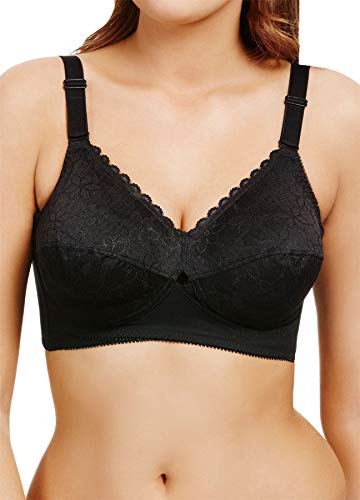 Berlei Damen, Schalen, BH, B510 Classic Nude Bra, Schwarz, 95DD von Berlei