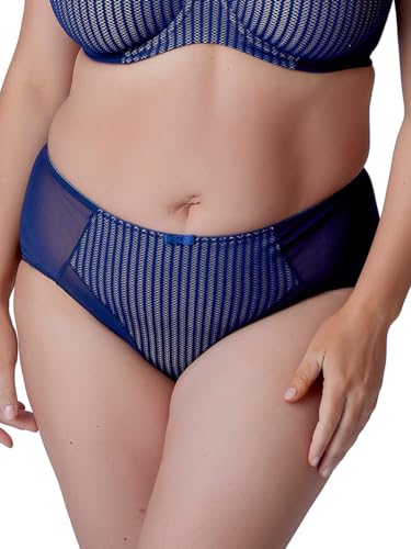 Berlei Damen Beauty Stripe Brief Dessous, deep Blue, 46 von Berlei