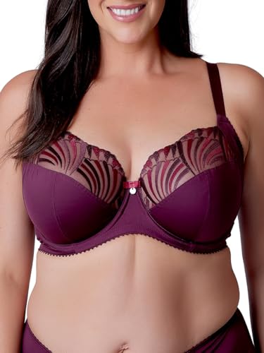 Berlei Damen Embrace Side Support Bra BH mit voller Abdeckung, Undurchsichtige, Fig, 90F von Berlei