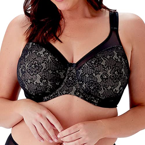 Berlei Damen Minimizer BH, Beauty Minimiser, Gr. 80F (Herstellergröße: 36E), Schwarz von Berlei