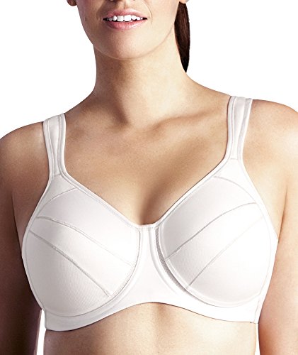 Berlei Damen Sport-BH Full Support Underwired Bra, Weiß,80F (Herstellergröße:36E) von Berlei