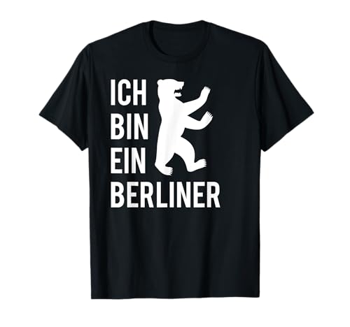 Ich bin ein Berliner Geschenke Berliner Bär T-Shirt von Berlin Love Outfits