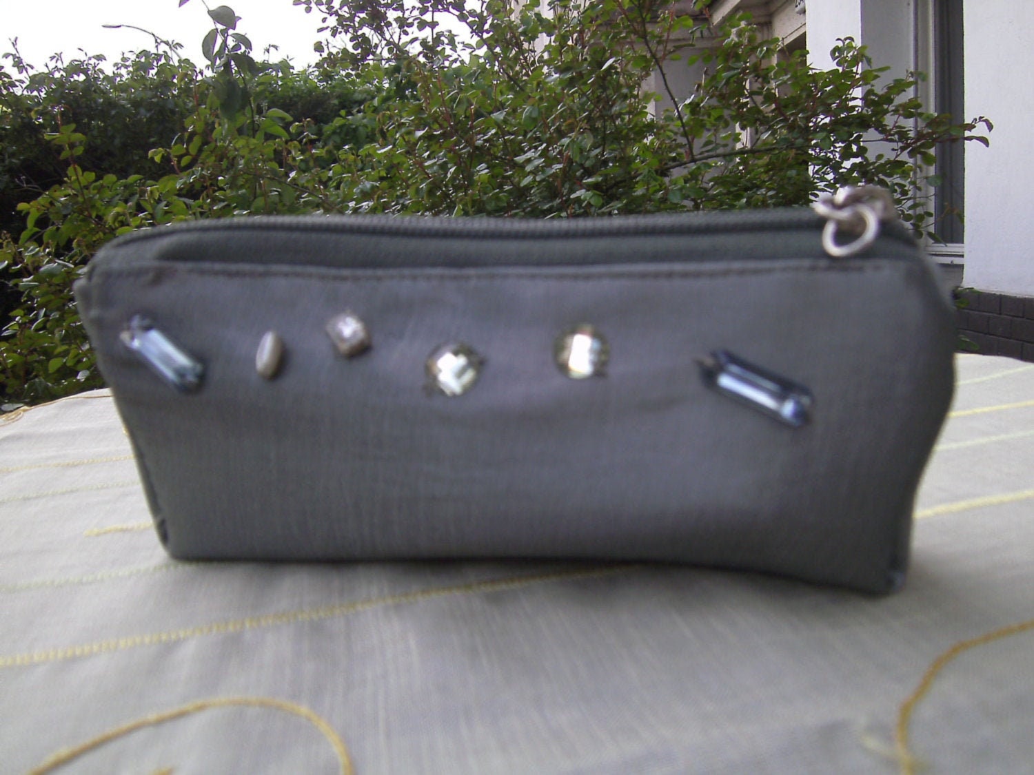 Make Up Tasche Grün , Kosmetiktasche Klein Perfektes Geschenk Kleines Schminktäschchen von BerlinBagsHome