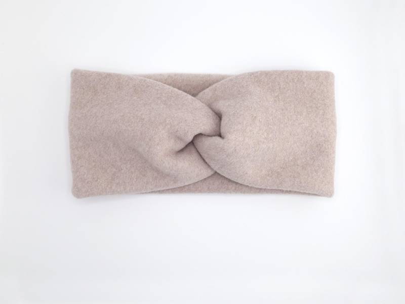 Flauschiges Stirnband Aus 100% Bio Baumwolle Fleece von BerlinKleinod
