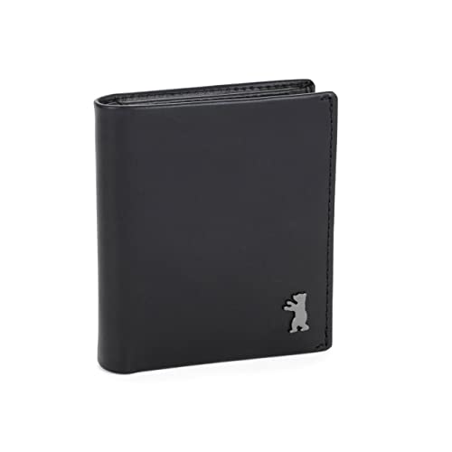 Berliner Bags Geldbörse Herren mit Münzfach Rome, Leder Portemonnaie mit RFID-Schutz, Slim Wallet Geldbeutel für Männer Hochformat von Berliner Bags