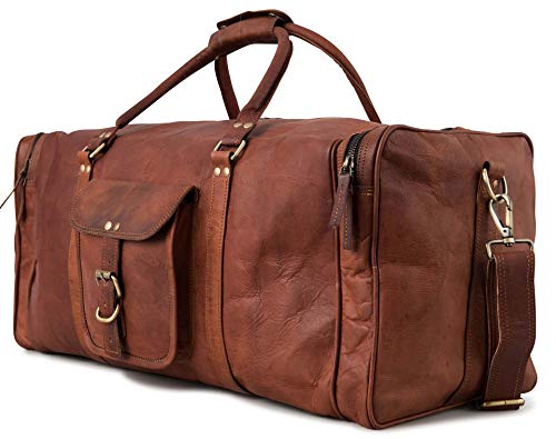 Berliner Bags Vintage Reisetasche New York XXL, Weekender aus Leder, Duffel Bag, Sporttasche, groß 60L für Herren und Damen – Braun Berliner Bags Vintage Reisetasche New York XXL, Weekender aus Leder, Duffel Bag, Sporttasche, groß 60L für Herren und Damen – Braun von Berliner Bags