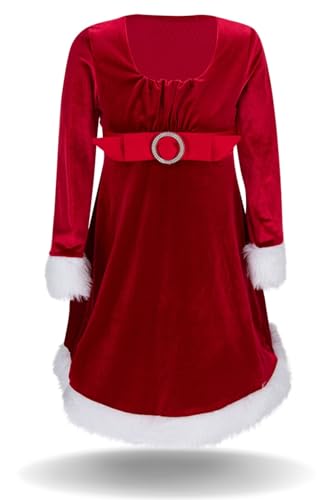 Berlinsel Weihnachtskleid Partykleid Festtagskleid Blumenmädchenkleid in Allen Größen (as3, Numeric, Numeric_152, Regular, Weihnachtskleid, 152) von Berlinsel