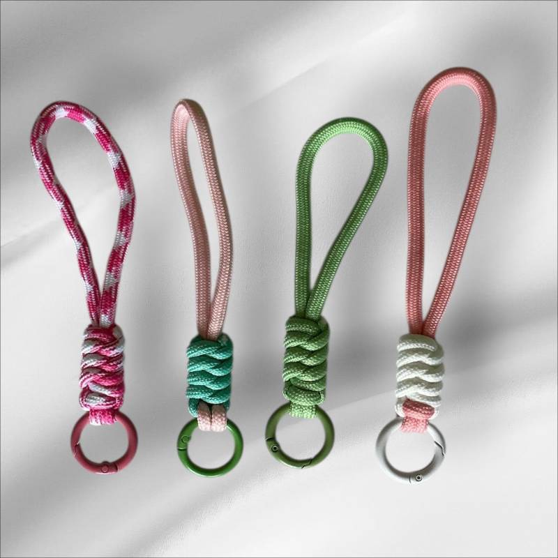 Schlüsselanhänger Handmade Seil Segelseil Bunt Geschenk Für Sie /Ihn Geschenkidee Cool Keychain von BerlishopBerlin