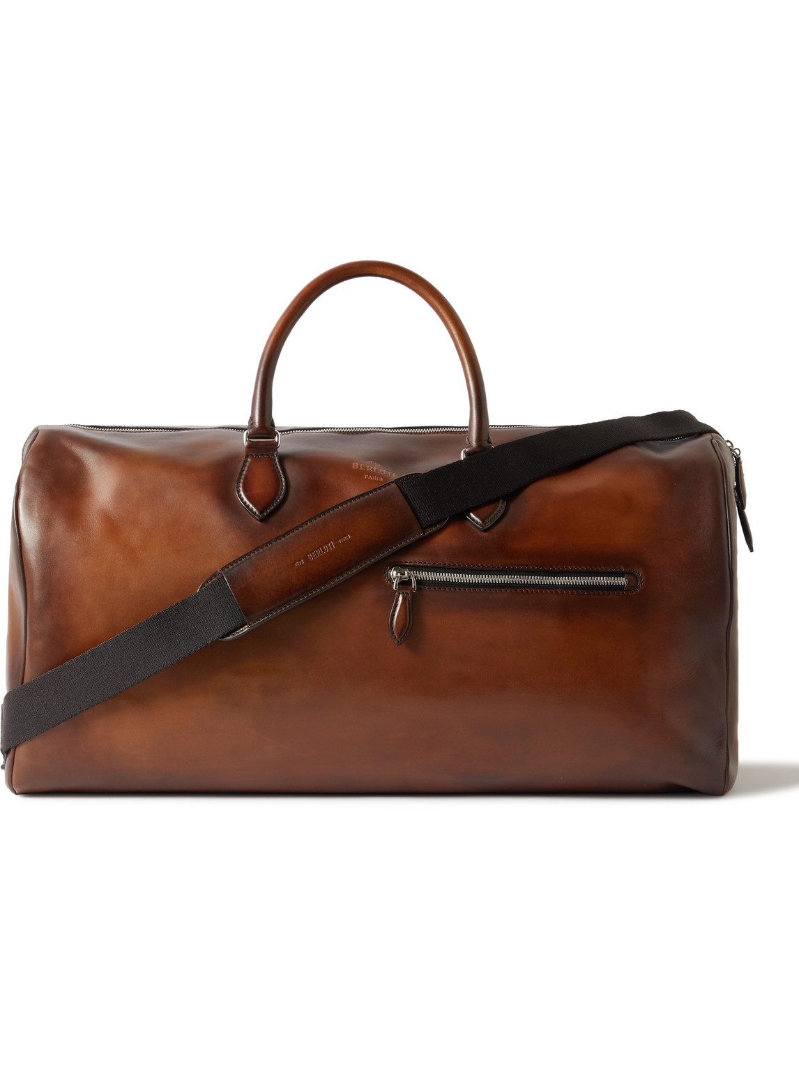 Berluti - Venezia Leather Duffle Bag - Men - Brown von Berluti