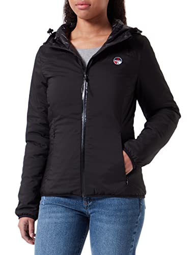 Bermudes Damen Baguer Daunenjacke, Schwarz, 38 von Bermudes