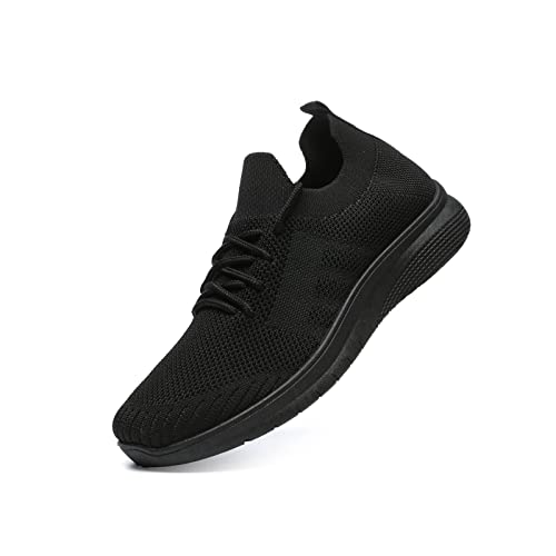 Bernal Turnschuhe für Frauen Wanderschuhe rutschfeste Leichte Modische Atmungsaktive Tennisschuhe Arbeit Einkaufen Reisen (Black 42) von Bernal
