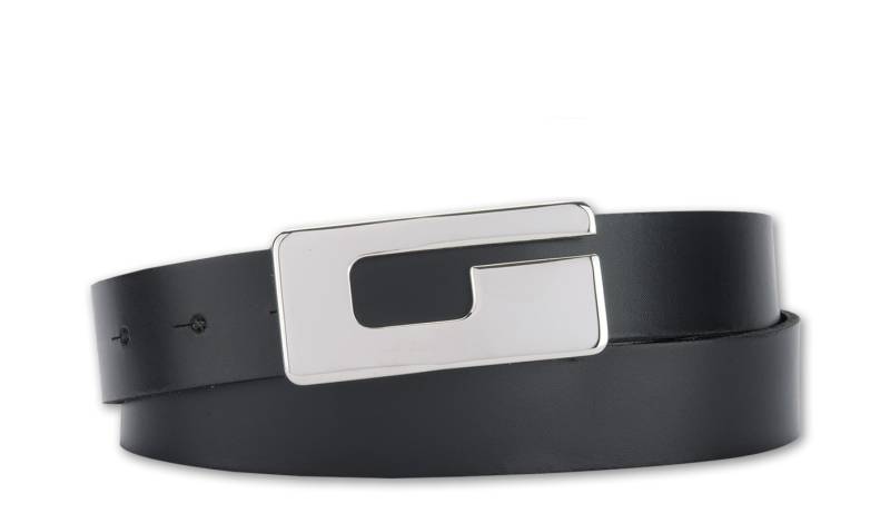 Bernd Götz 3cm Damen Softleder Koppelgürtel schwarz von Bernd Götz