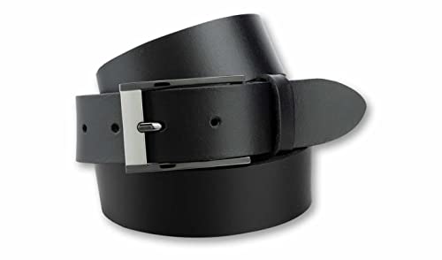 Bernd Götz Gürtel Herrengürtel Ledergürtel 351056 3,5cm Basicledergürtel (105, schwarz (0020)) von Bernd Götz