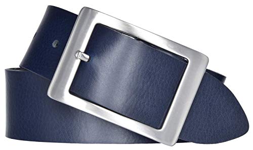 Bernd Götz Damen Leder Gürtel 40 mm marine Nappaleder kürzbar Damengürtel (90 cm) von Bernd Götz