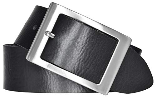 Bernd Götz Damen Leder Gürtel 40 mm schwarz Nappaleder kürzbar Damengürtel (95 cm) von Bernd Götz