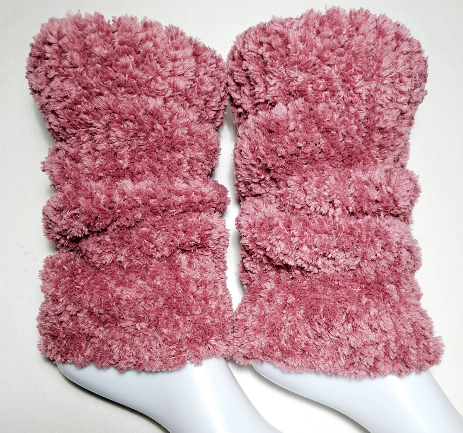 Beinstulpen Gestrickt Damen, Altrosa, 30 cm Polyester Sehr Weich Accessoire von Berndstrickt