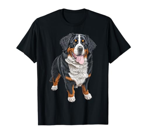Berner Sennenhund Mama Papa Welpe Züchter Gedenkstätte T-Shirt Berner Sennenhund Mama Papa Welpe Züchter Gedenkstätte T-Shirt von Bernese Mountain Dog Tees NYC