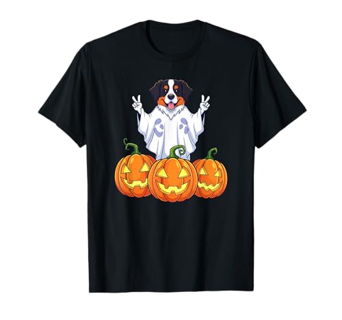 Berner Moutain Ghost Pumpkin Boo Halloween Kinder Herren Damen T-Shirt Berner Moutain Ghost Pumpkin Boo Halloween Kinder Herren Damen T-Shirt von Bernese Moutain Halloween Ghost Pumpkin Outfits
