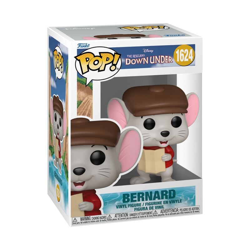 Bernhard und Bianca - Bernhard Vinyl Figur 1624 - Funko Pop! Figur - Funko Shop Deutschland - Lizenzierter Fanartikel Bernhard und Bianca - Bernhard Vinyl Figur 1624 - Funko Pop! Figur - Funko Shop Deutschland - Lizenzierter Fanartikel von Bernhard und Bianca