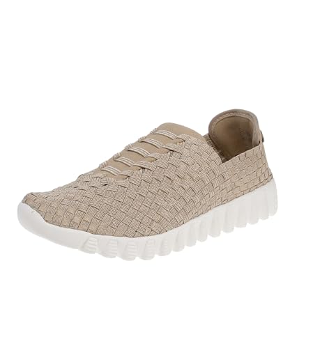 Bernie Mev BM62 Zip Vivaldi - Damen Schuhe Sneaker - Light-Gold, Größe:38 EU von Bernie Mev