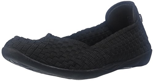 Bernie Mev Damen Catwalk Flat Flach, schwarz von Bernie Mev