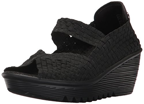 Bernie Mev Damen Halle Wedge Pump, schwarz, 40.5 EU von Bernie Mev