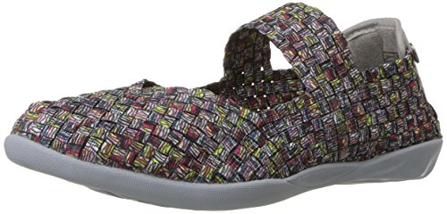 Bernie Mev Damen Kuschelige Mary Jane Flat, Ice, 37.5/38 EU von Bernie Mev