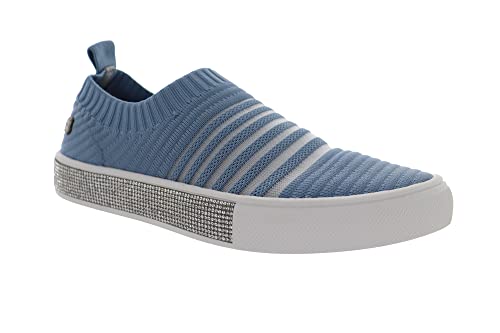 Bernie Mev Frauen Iris Casual Slip auf Turnschuhe (Steel Blue, EU Schuhgrößensystem, Erwachsene, Damen, Numerisch, M, 38) von Bernie Mev